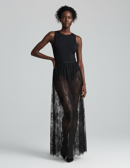 Jupe Longue Femme Dentelle