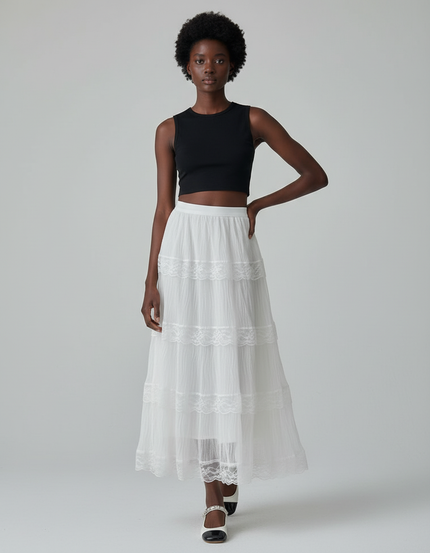 Jupe Dentelle Anglaise