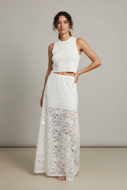 Jupe Et Haut Dentelle Mariage