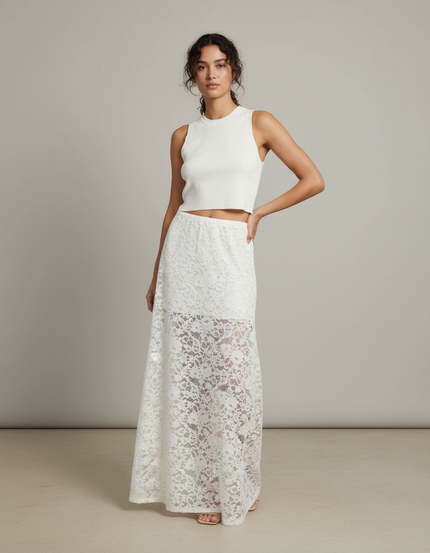 Jupe Et Haut Dentelle Mariage