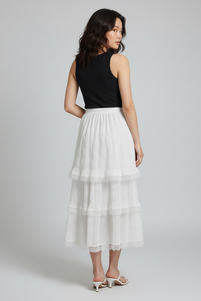 Jupe Boheme Dentelle