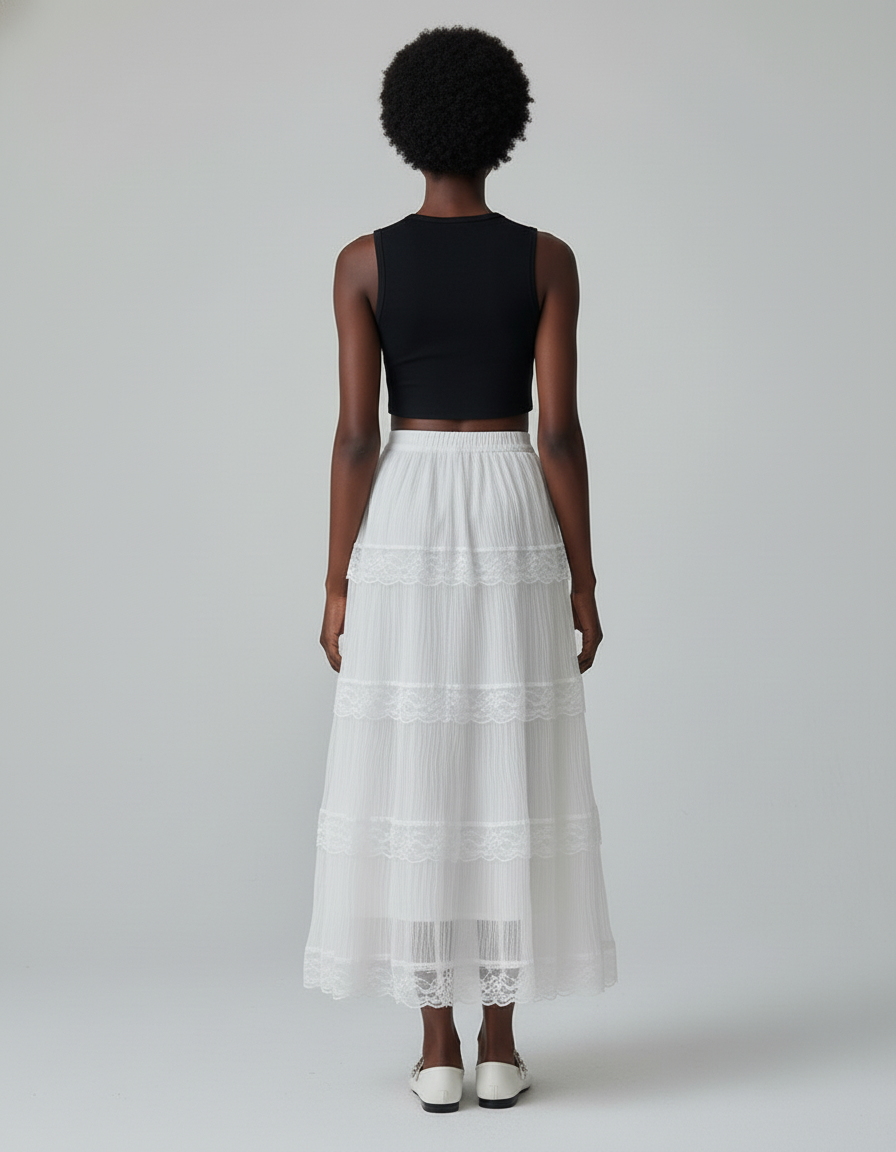 Jupe Dentelle Anglaise