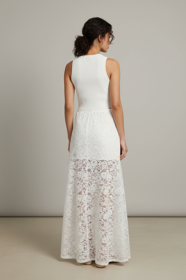 Jupe Et Haut Dentelle Mariage