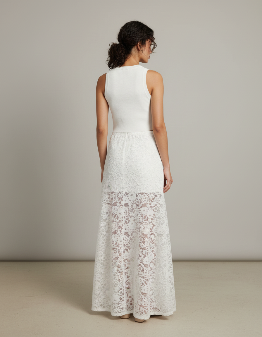 Jupe Et Haut Dentelle Mariage