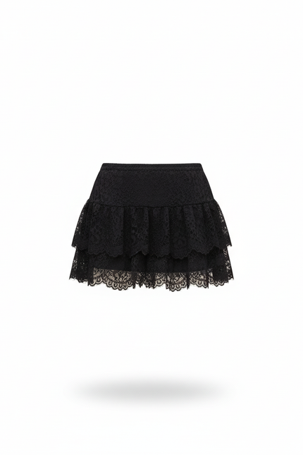 Jupe Short Dentelle