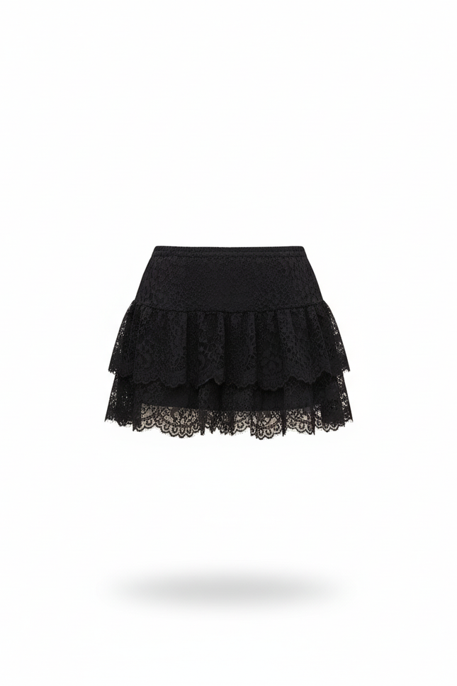 Jupe Short Dentelle