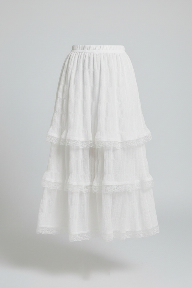 Jupe Boheme Dentelle