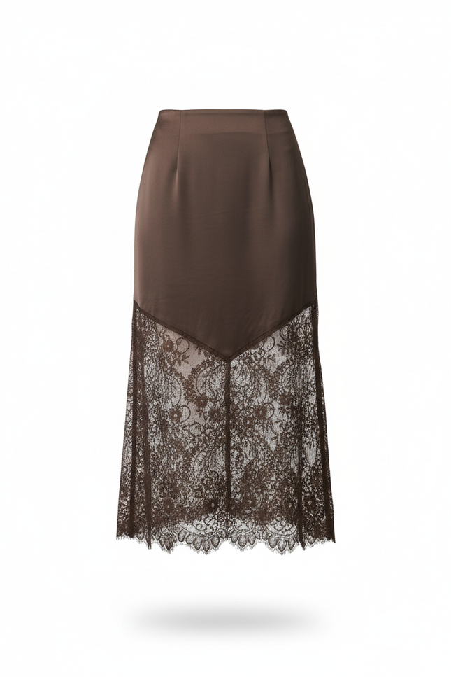 Jupe Crayon En Dentelle